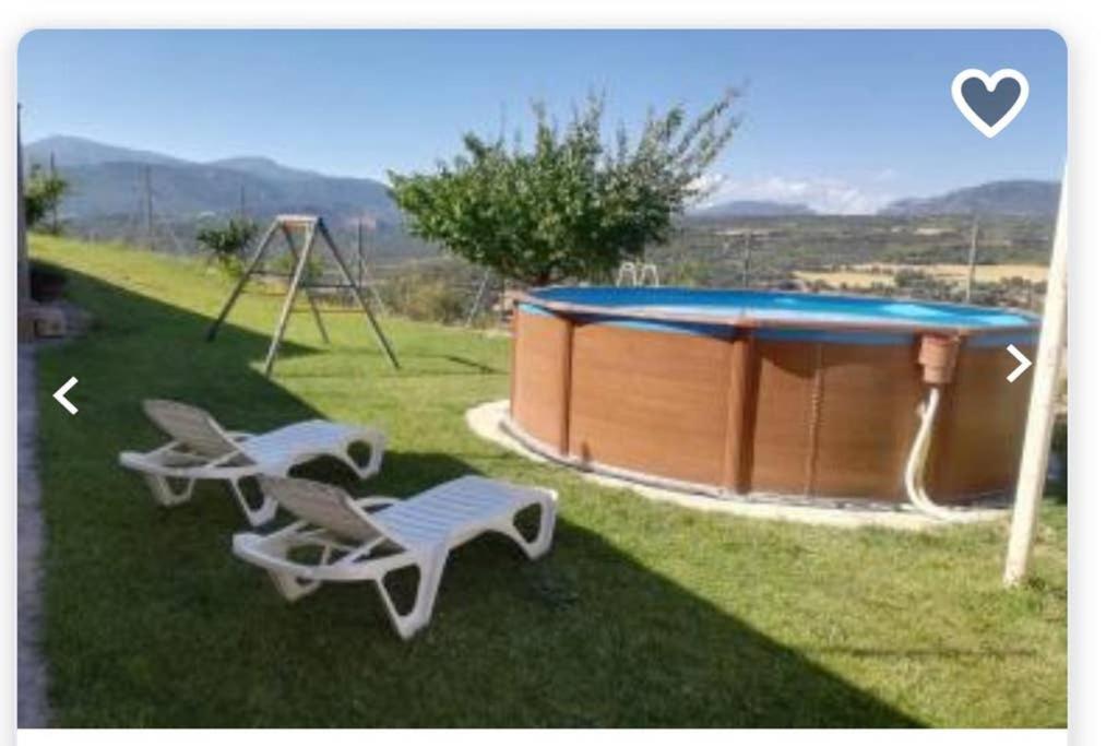 Casa Valero Villa Bierge Esterno foto